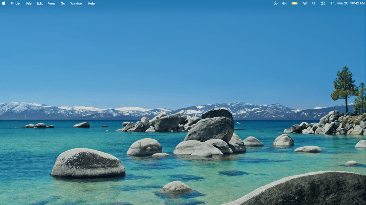 Aneil's desktop